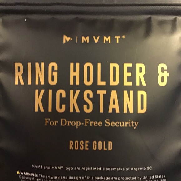 MVMT ROSE GOLD HEART SHAPED PHONE RING HOLDER N… - Picture 7 of 8